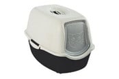 Katter - rotho Bailey Hooded litter box Black, White - 4004508080