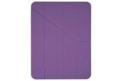 Tablet - Covers & Cases - Pomologic - BookFold Clear for iPad Air 11 M2/M3/M4 Clear/Purple - POM-CLOCA109-205