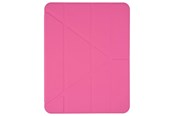 Tablet - Covers & Cases - Pomologic - BookFold Clear for iPad Air 13 M2/M3/M4 Clear/Pink - POM-CLOCA129-207