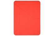 Tablet - Covers & Cases - Pomologic - BookFold Clear for iPad Pro 11 M4/M5 Clear/Red - POM-CLOCP11-204