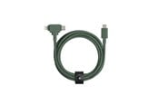 USB-kabel - Native Union Belt Duo mobile phone cable - BELT-CCL-GRN-NP