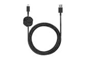 USB-kabel - Native Union Night Cable-Lightning - NCABLE-L-CS-BLK-NP