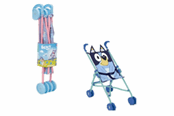 Dockor & Tillbehör - Bluey Character Stroller - 90521
