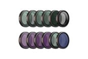 Actionkamera tillbehör - Freewell Filter Set for Osmo Nano Mega Kit – 12 pcs - FW-OSN-MEGA