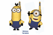 Rollek - Despicable Me 3D Minions Walkie talkies - 20511