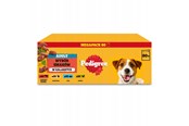 Hundar - Pedigree Adult Selection of flavours in jelly - wet dog food - 80x100g - 5900951357121
