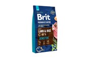 Hundar - Brit Premium by Nature Adult Sensitive Lamb and Rice - dry dog food - 8 kg - 8595602526635