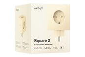 Switch-enheter - AVOLT Square 2 Socket extender with 30W Dual USBC Beige - SQ2-EUFC30-WMBE