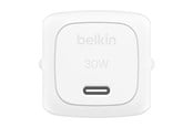 Mobile - Adapters & Chargers - Belkin 30w USB-C Wall Charger White 1 PCS BULK - BBC024kqWH-1PC