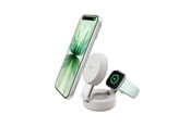 Mobile - Adapters & Chargers - Belkin UltraCharge 25w Qi2 Compact 2in1 for phone and watch Sand - WIZ043kqSD