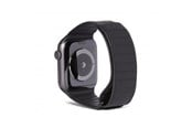 Smartwatch - Accessories - Decoded - Leather Magnetic Traction Strap 44/42mm Black - D9AWS44TS1BK