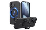 Mobile - Covers & Cases - Tech-Protect  MagRing MagSafe Case for iPhone 17 - Matte Black - 5906302330096