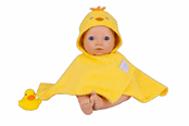 Dockor & Tillbehör - Tiny Treasures My First .Bath Time Fun Doll Set - 30717