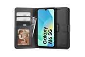 Mobile - Covers & Cases - Tech-Protect Wallet Case for Samsung Galaxy A16 4G / 5G - Black - 5906302372706