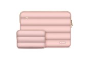 Väskor - Tech-Protect  Puffy Laptop Bag 13-14 - Pink - 5906302375240