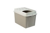Katter - rotho Berty Eco Cappuccino - cat litter box - 7610859232816
