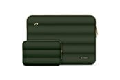 Väskor - Tech-Protect Laptop Bag 15-16  Puffy - Olive - 5906302375318