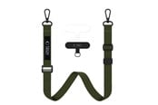 Andra mobiltillbehör - Tech-Protect  C65 Rope Crossbody Lanyard - Olive - 5906302371006