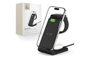 Mobile - Adapters & Chargers - Tech-Protect QI15W-A36 3in1 Charging Station for Apple - Black - 5906302372140