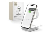 Mobile - Adapters & Chargers - Tech-Protect  QI15W-A36 3in1 Charging Station for Apple - White - 5906302372157