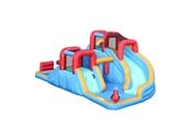 Utomhuslek - Doctor Dolphin Waterworld hoppborg inkl. 750 watt fläkt - 73033A