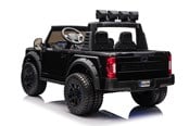 Ride Ons & Walkers - FORD Ford Super Duty F450 svart 24V, 2 personer, 4x24V motor, gummihjul - 6951199