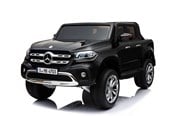 Ride Ons & Walkers - Mercedes X-Class svart 12V, 4x12V motorer, 2 personer. - 6950147