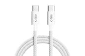 USB-kabel - Tech-Protect Ultraboost Lite USB-C PD60W/3A Cable 200 cm - Grey - 5906302380916