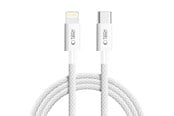 USB-kabel - Tech-Protect UltraBoost USB-C / Lightning PD27W/3A Cable 200 cm - Grey - 5906302380954