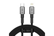USB-kabel - Tech-Protect  Ultraboost DNA USB-C / Lightning PD27W/3A 200 cm cable - grey - 5906302380886