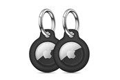Mobile - Covers & Cases - Tech-Protect  Rough 2-pack Case for Apple AirTag - Black - 5906302360710
