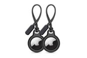 Mobile - Covers & Cases - Tech-Protect Rough 2-pack Case for Apple AirTag - Black - 5906302360772
