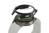 Mobiltelefontillbehör-Skyddsfilm - Ringke Slim & Tempered Glass Case+Glass Set for Samsung Galaxy Watch 7 44mm - Black - 8809961787898