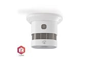 Smarta Hem - Nedis SmartLife Smoke Detector, Zigbee, White - ZBDS11WT