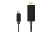 USB-kabel - Lanberg - video adapter cable - USB-C to DisplayPort - 1.8 m - CA-CMDP-10CU-0018-BK