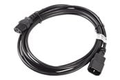 Strömkabel (extern) - Lanberg - power extension cable - power IEC 60320 C13 to IEC 60320 C14 - 3 m - CA-C13E-11CC-0030-BK