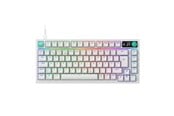 Tangentbord - Logitech G316 X 75 - Gaming Keyboard - Utan numpad - Nordisk - Vit - 920-014317