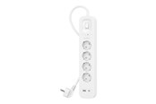 Strömkabel (extern) - Belkin Connect - surge protector - with USB-C and USB-A ports - SRB001VF2M-V2
