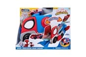 Leksaksbil - Spidey and His Amazing Friends Spidey Amazing Metals Transforming Hauler Raceway - SNF0428