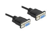 Parallel-seriel-kabel - DeLOCK - serial cable - DB-9 to DB-9 - 3 m - 86606