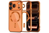 Mobile - Covers & Cases - Tech-Protect MagFlex MagSafe Case for iPhone 17 Pro - Clear Orange - 5906302334612