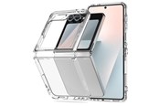 Mobile - Covers & Cases - Tech-Protect FlexAir Hybrid Case for Samsung Galaxy Z Flip 6 / 7 FE - Transparent - 5906302330614