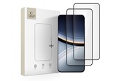 Mobiltelefontillbehör-Skyddsfilm - Tech-Protect Glass Fit+ 2-pack Tempered Glass for Xiaomi Poco F7 5G - Black - 5906302330737