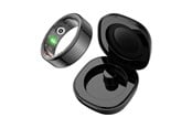 Smart ring - Colmi R02 Smart Ring Size 8 18.1mm with Charging Case - Black - R02 Black 8 (case)