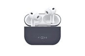 Andra mobiltillbehör - FIXED Silky Silicone case for Apple AirPods Pro 3 Blue - FIXSIL-1629-BL