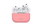 Andra mobiltillbehör - FIXED Silky Silicone case for Apple AirPods Pro 3 Pink - FIXSIL-1629-PI