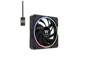 Chassi fläkt - Thermaltake TS120 EX RGB PC Cooling Fan - Black (3pack) - Chassi fläkt - 120mm - Svart - 21 dBA - CL-F206-PL12SW-A