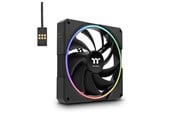 Chassi fläkt - Thermaltake TS140 EX RGB PC Cooling Fan - Black (3pack) - Chassi fläkt - 140mm - Svart - 32 dBA - CL-F208-PL14SW-A