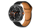 Smartwatch - Accessories - Tech-Protect  Leatherfit Strap for Samsung Galaxy Watch 40 / 44 / 46 mm - Black - 5906302331246