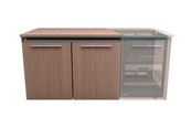 Väggfäste, AV-Möbel - Middle Atlantic C5 Series Credenza Racks rack - for AV System - off-white - Max - recommended for - C5-VENT2-OW
